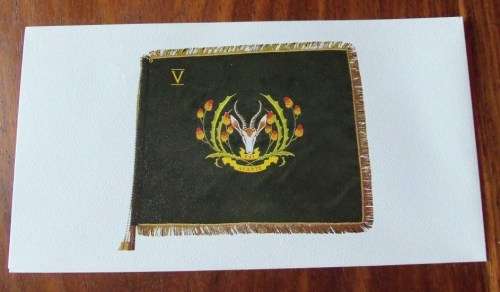 SA ARMY FIRST DAY COVER - SIGNED IN BLACK - No 5 INFANTRY TRAINING UNIT