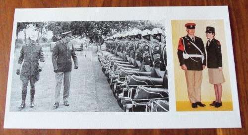 SIGNED SADF FIRST DAY COVER - No 5 SA CORPS OF MILITARY POLICE