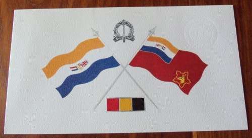 SIGNED SADF FIRST DAY COVER - No 5 SA CORPS OF MILITARY POLICE