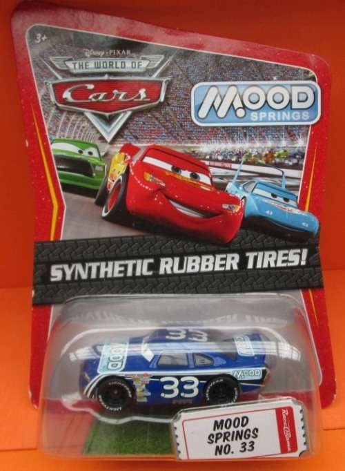 DISNEY/PIXAR - CARS - SYNTHETIC RUBBER TIRES! - MOOD SPRINGS # 33