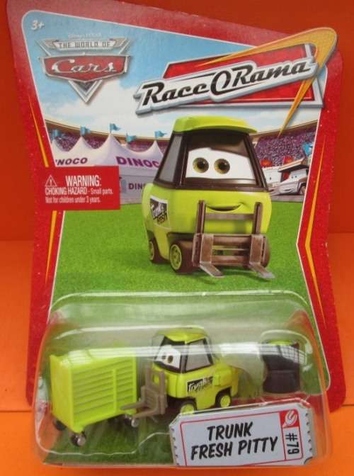 DISNEY / PIXAR - MOVIE CARS - THE WORLD OF CARS - RACE-O-RAMA - TRUNK FRESH PITTY