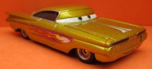 DISNEY / PIXAR - MOVIE CARS - YELLOW RAMONE