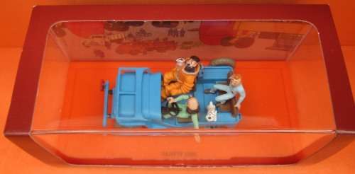 HERGE - TINTIN - DESTINATION MOON (OBJECTIF LUNE) - JEEP CJ 2a