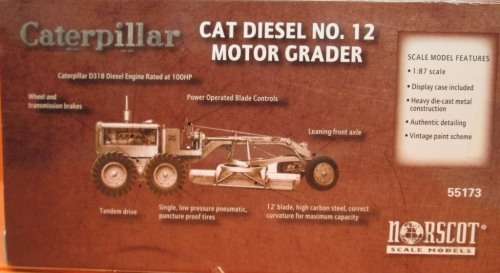 CATERPILLAR - CAT DIESEL No 12 MOTOR GRADER