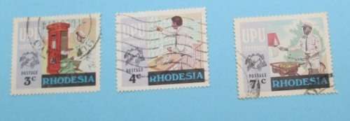 RHODESIA - USED STAMPS - UNIVERSAL POSTAL UNION