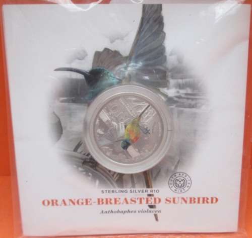 SOUTH AFRICAN MINT VERY FIRST COLOUR COIN RANGE 2016 - SET OF 4