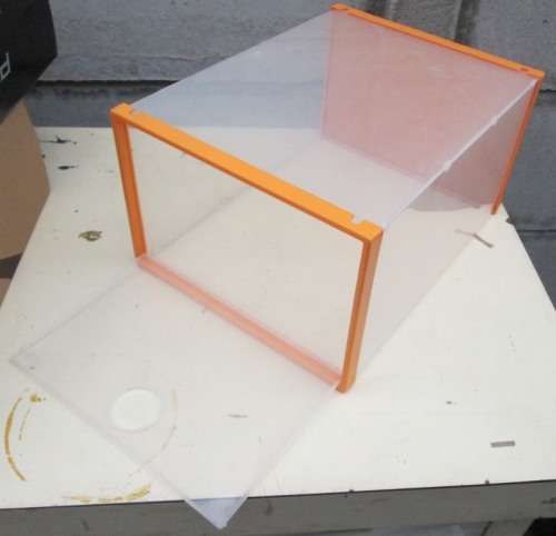 PLASTIC SHOE STORAGE BOX