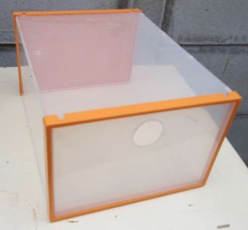 PLASTIC SHOE STORAGE BOX