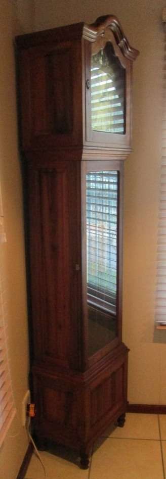 BLACKWOOD GRANDFATHER CLOCK