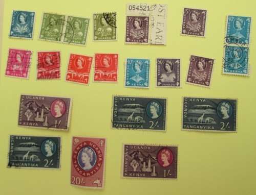 KENYA UGANDA TANGANYIKA - VARIOUS STAMPS - USED