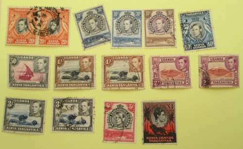 KENYA UGANDA TANGANYIKA - VARIOUS STAMPS - USED