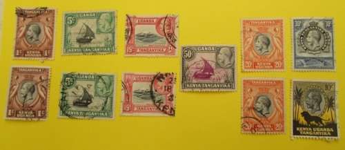 KENYA UGANDA TANGANYIKA - VARIOUS STAMPS - USED