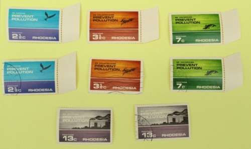 RHODESIA - VARIOUS STAMPS - USED AND UNUSED