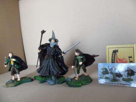 RINGBEARER COMPANIONS - Play Along Toys, set of 3 figurines