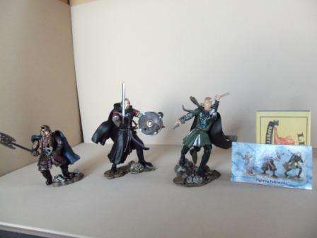 FIGHTING FELLOWSHIP - Play Along Toys, set of 3 figurines