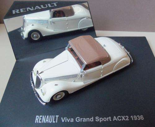 RENAULT VIVA GRAND SPORT ACX2 - 1936