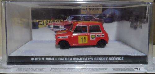 AUSTIN MINI - JAMES BOND - ON HER MAJESTY'S SECRET SERVICE