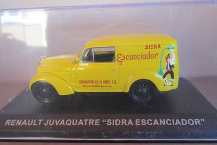 UNKNOWN MANUFACTURER 1/43 - RENAULT JAVAQUATRE "SIDRA ESCANCIADOR"
