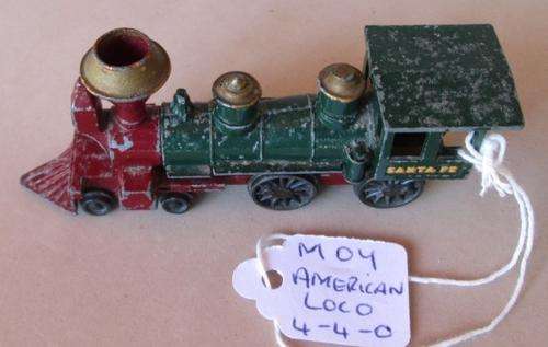 LESNEY MODELS OF YESTERYEAR No13  -  AMERICAN LOCO 4-4-0