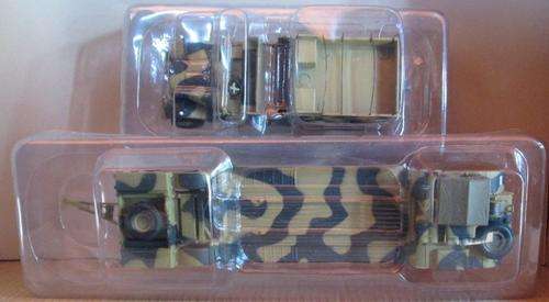DeAGOSTINI - THE MILITARY TANK COLLECTION - WAR MASTER TK0042 FAMO &  SdAh 116 HEAVY TANK TRAILER