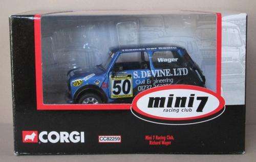 CORGI - MINI 7 RACING CLUB - RICHARD WAGER
