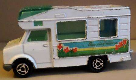MAJORETTE No 224-259 - FOURGON CAMPER VAN "CAMPING NATURE"