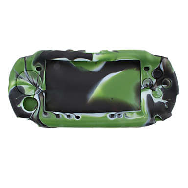 PSP 1000 Silicone Skin (Green & Black)