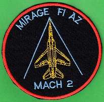 MIRAGE FI AZ MACH2 BADGE