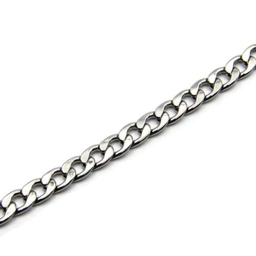 Figaro Stainless Steel Chain - 5 mm - 60cm