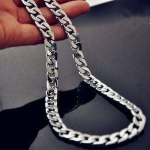 Figaro Stainless Steel Chain - 5 mm - 60cm