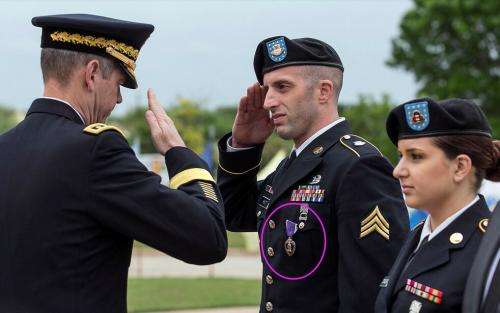 PURPLE HEART MEDAL MERIT ORDER USA gold plated enameled COPY