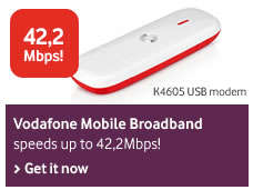 Vodafone K4605 3G USB 42.2Mbps Modem - New and Sealed - Fastest in SA