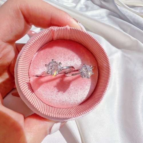 925 Sterling Silver Engagement Ring