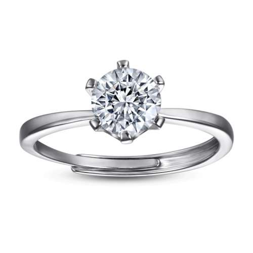 925 Sterling Silver Engagement Ring