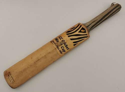 Autographed 2003 Cricket World Cup Mini-Bat (CLEARANCE)