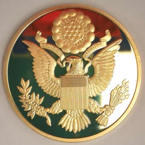 Gold Freemason`s Commemorative Coin (CLEARANCE)