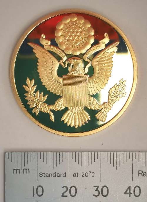 Gold Freemason`s Commemorative Coin (CLEARANCE)