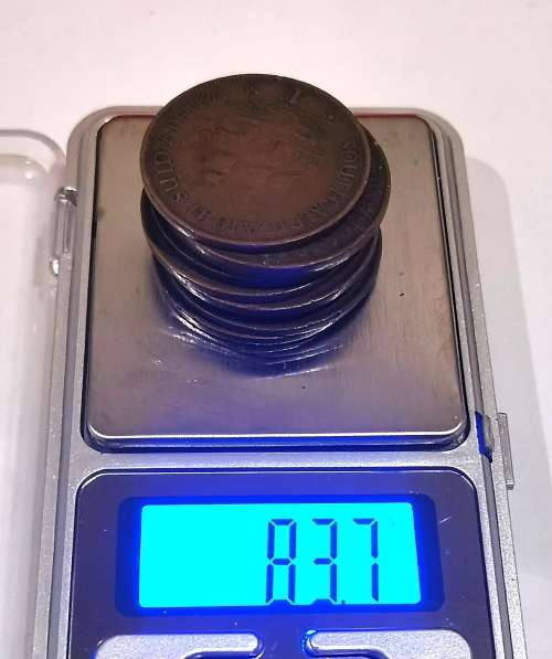 9 x Old SA Pennies 1936-45 (CLEARANCE)