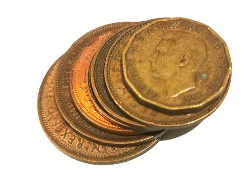 7 x Various UK Coins 1929-2000 (CLEARANCE)