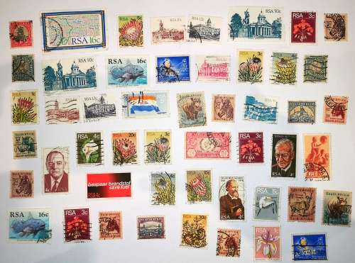 50 x Mixed South African Stamps 1926-85 (CLEARANCE)