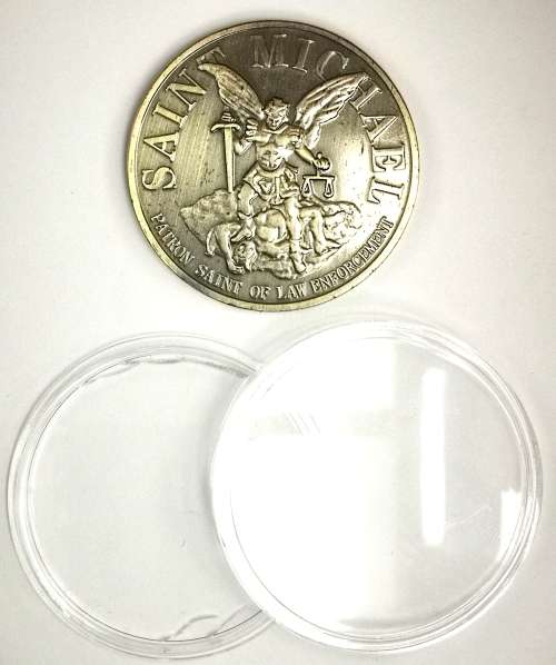 US Cincinnati Police Dept. St Michael Coin (CLEARANCE)