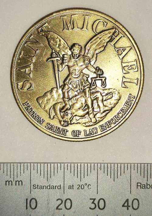 US Las Vegas Police Dept. St Michael Coin (CLEARANCE)