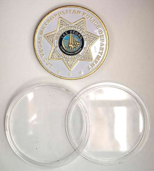 US Las Vegas Police Dept. St Michael Coin (CLEARANCE)