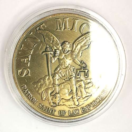 US Las Vegas Police Dept. St Michael Coin (CLEARANCE)