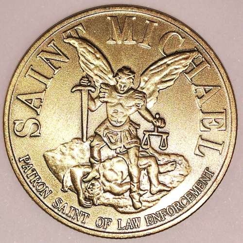 US Seattle Police Dept. St Michael Coin (CLEARANCE)