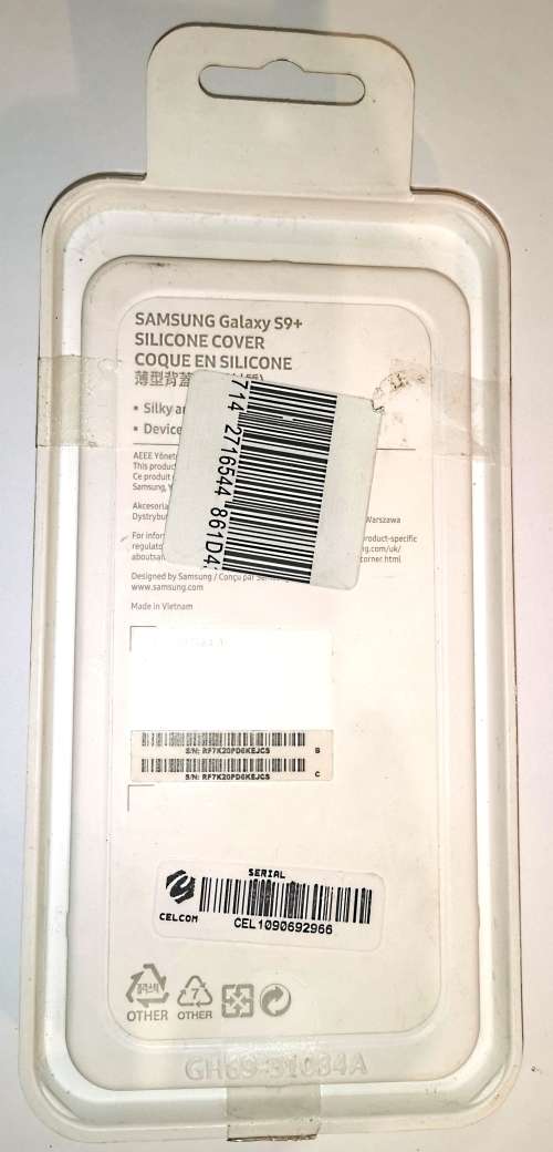 Original Samsung Galaxy S9+ Silicone Cover (CLEARANCE)