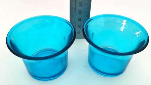 5 Piece Scented and Chakra Candle Set with Glass Holders (CLEARANCE)