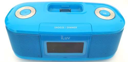 iLuv iMM153 Desktop Alarm Clock with Bed Shaker for your iPod (CLEARANCE)
