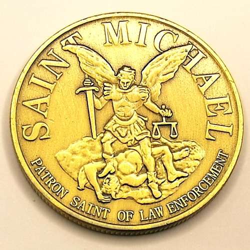 US Atlanta Police Dept. St Michael Coin (CLEARANCE)