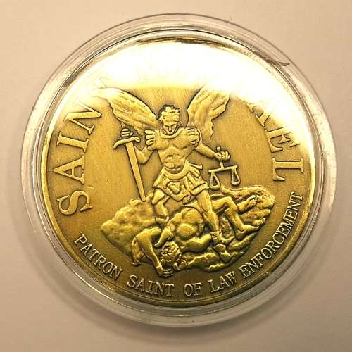 US Atlanta Police Dept. St Michael Coin (CLEARANCE)